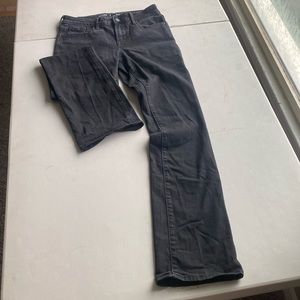 Black boot cut jeans